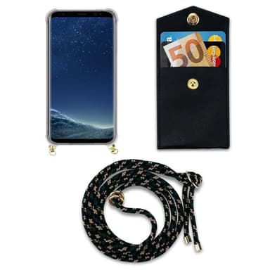 Samsung Galaxy S8 PLUS Deksel med Halskjede (brun)