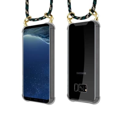Samsung Galaxy S8 PLUS Deksel med Halskjede (brun)