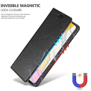 Xiaomi 12 LITE lommebokdeksel case (svart)
