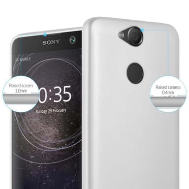 Deksel Sony Xperia XA2 Case Cover (sølv)
