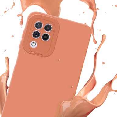 Samsung Galaxy A22 4G Deksel case (oransje)