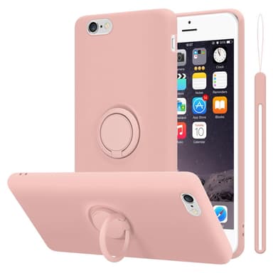 Deksel iPhone 6 / 6S Ring Case (rosa)
