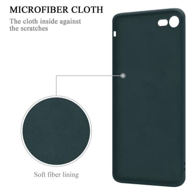 Deksel iPhone 7 / 7S / 8 / SE 2020 Ring Case (grønn)