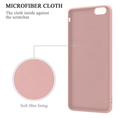 Deksel iPhone 6 / 6S Ring Case (rosa)