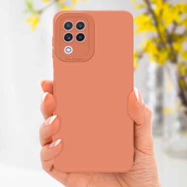 Samsung Galaxy A22 4G Deksel case (oransje)