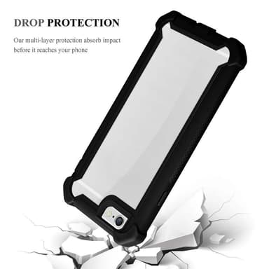 iPhone 6 / 6S Deksel Case Cover (svart)