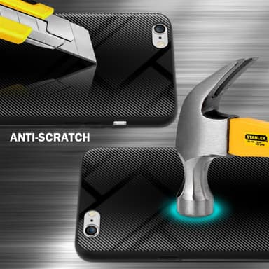 iPhone 6 / 6S Deksel Case Cover (svart)