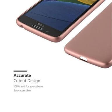 Deksel Motorola MOTO G5 Case Cover (rosa)