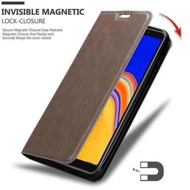 Samsung Galaxy A6s lommebokdeksel case (brun)