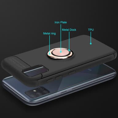 Samsung Galaxy A51 4G / M40s silikondeksel cover