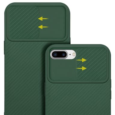 Deksel iPhone 7 PLUS / 7S PLUS / 8 PLUS cover (grønn)