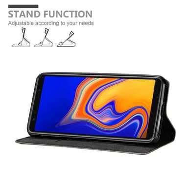 Samsung Galaxy A6s lommebokdeksel case (brun)