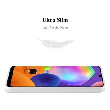 Deksel Samsung Galaxy A31 Case Cover (sølv)