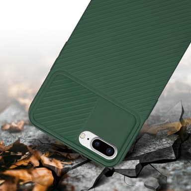 Deksel iPhone 7 PLUS / 7S PLUS / 8 PLUS cover (grønn)