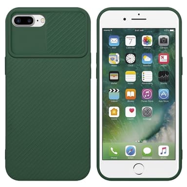 Deksel iPhone 7 PLUS / 7S PLUS / 8 PLUS cover (grønn)