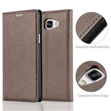 Samsung Galaxy A5 2016 lommebokdeksel case (brun)