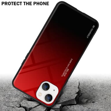 Deksel iPhone 14 Case Cover (svart)