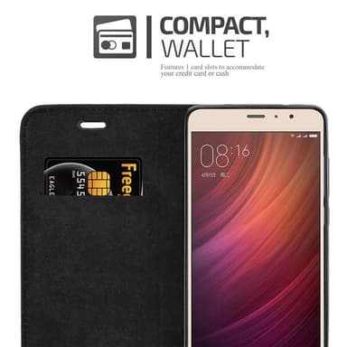 Xiaomi RedMi PRO lommebokdeksel case (svart)