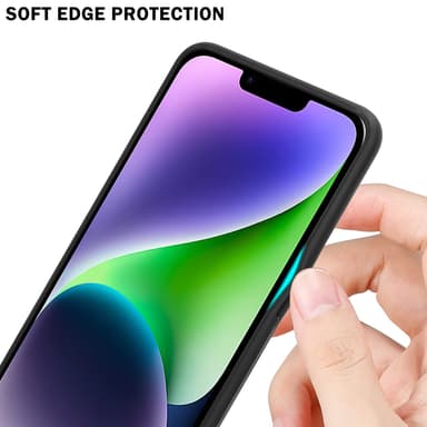 Deksel iPhone 14 Case Cover (svart)