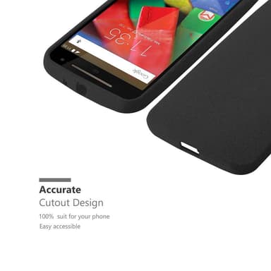 Deksel Motorola MOTO G2 case (svart)