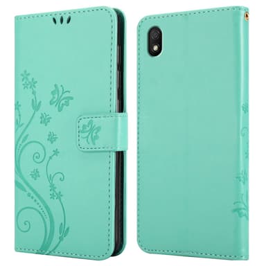 Xiaomi RedMi 9A / RedMi 9AT lommebokdeksel Blomster