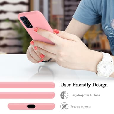 Oppo FIND X3 LITE silikondeksel case (rosa)