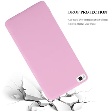 Deksel Huawei P8 Silikon cover (rosa)