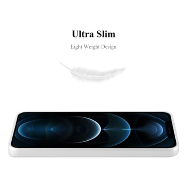 Deksel iPhone 12 PRO MAX Case Cover (sølv)