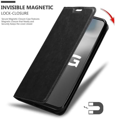 Vivo Y70 lommebokdeksel case (svart)