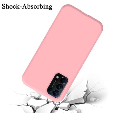 Oppo FIND X3 LITE silikondeksel case (rosa)
