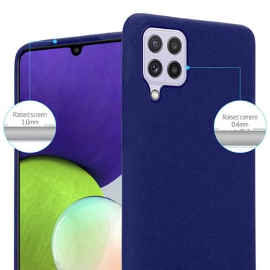 Deksel Samsung Galaxy A22 4G / M22 / M32 4G case (blå)