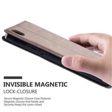Huawei ASCEND P7 lommebokdeksel case (brun)