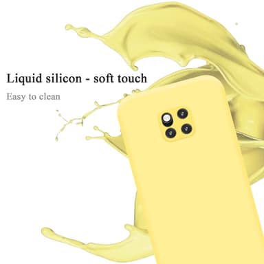 Huawei MATE 20 PRO silikondeksel case (gul)
