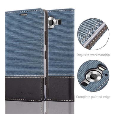 Nokia Lumia 950 lommebokdeksel etui (blå)