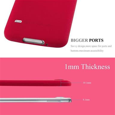Deksel Samsung Galaxy S5 / S5 NEO case (rød)