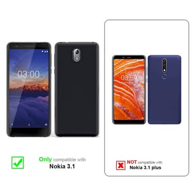Nokia 3.1 Skjermbeskytter Skärmskydd