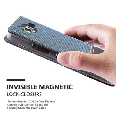 Nokia Lumia 950 lommebokdeksel etui (blå)