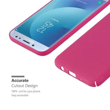 Samsung Galaxy J7 2017 Hardt Deksel Cover (rosa)