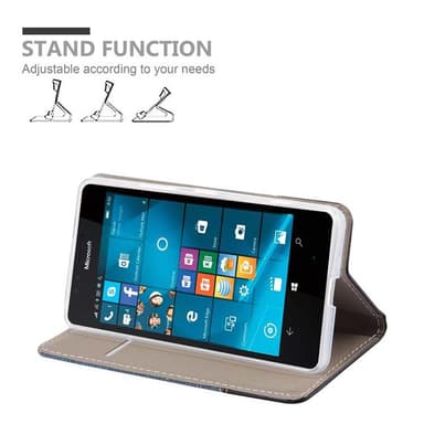 Nokia Lumia 950 lommebokdeksel etui (blå)