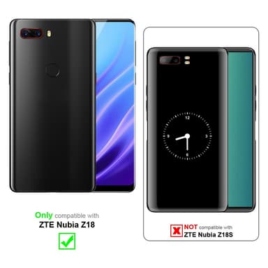 Deksel ZTE Nubia Z18 Veske (Svart)