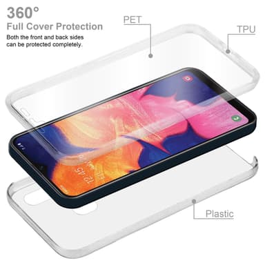 Samsung Galaxy A10e / A20e Deksel 360 Case Cover
