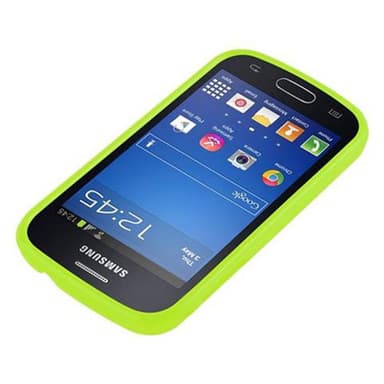 Samsung Galaxy TREND LITE Deksel Case Cover (grønn)