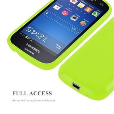 Samsung Galaxy TREND LITE Deksel Case Cover (grønn)