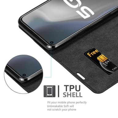Vivo Y70 lommebokdeksel case (svart)