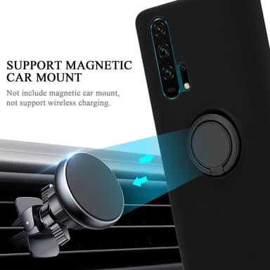 Deksel Honor 20 PRO Ring Case (svart)