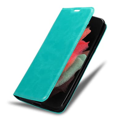 Samsung Galaxy S21 ULTRA lommebokdeksel case (turkis)