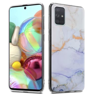 Samsung Galaxy A71 4G lommebokdeksel etui (hvit)