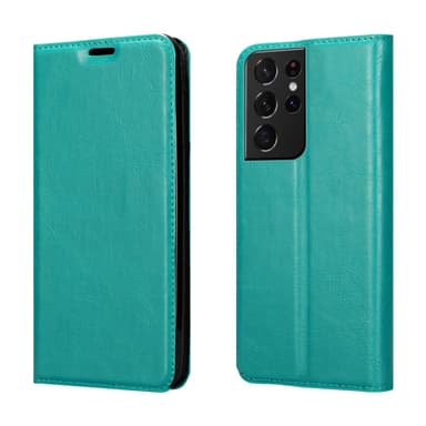 Samsung Galaxy S21 ULTRA lommebokdeksel case (turkis)