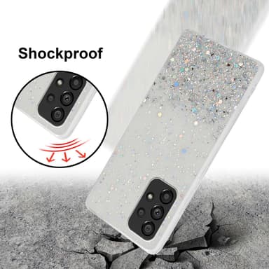 Samsung Galaxy A53 5G Silikondeksel Glitter