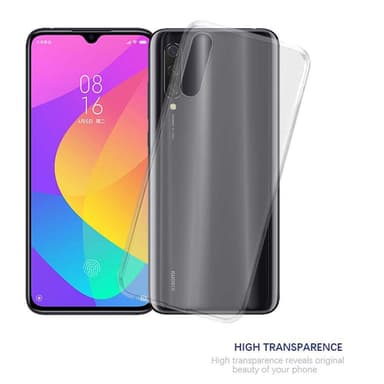 Xiaomi Mi CC9 deksel ultra slim (gjennomsiktig)